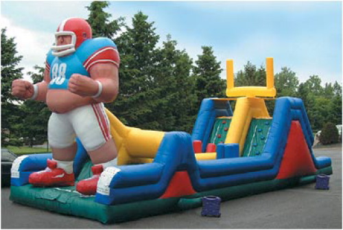 Inflatable Interactive Games big man obstacle course